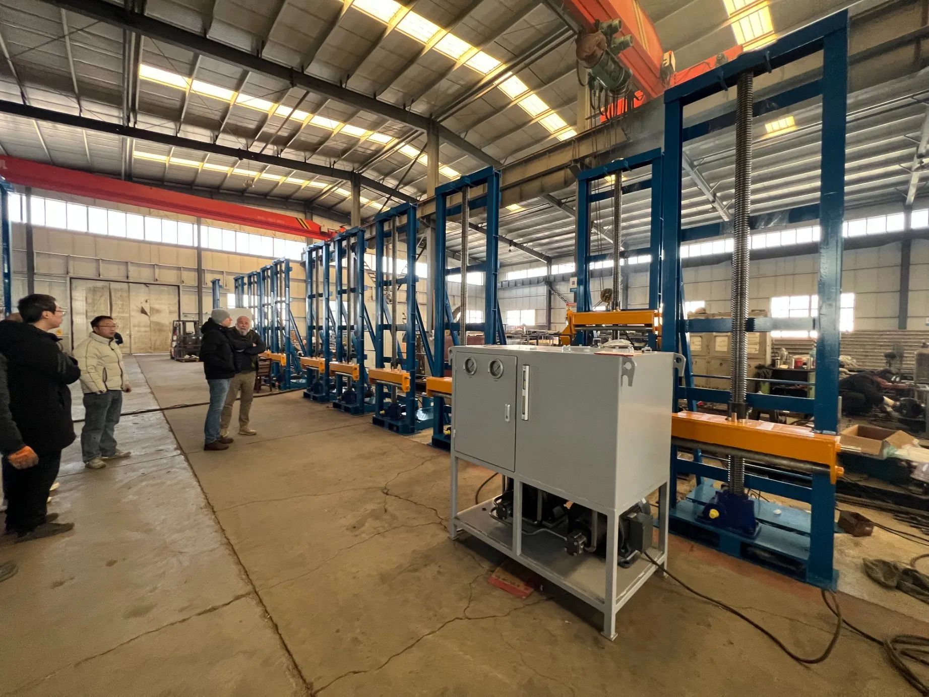 PLC-Controlled Electric Lifting System for Storage Tanks &amp; Grain Silos with High Precision Stroke and High Efficiency