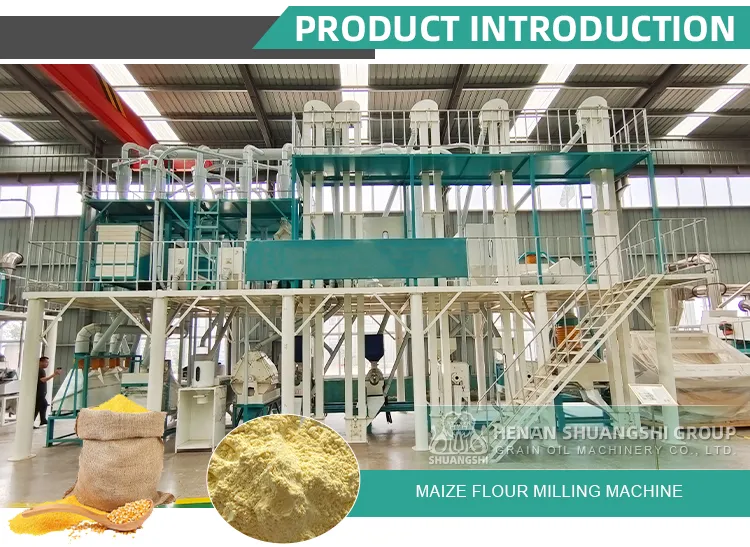 Maize Flour Grits Milling Machine