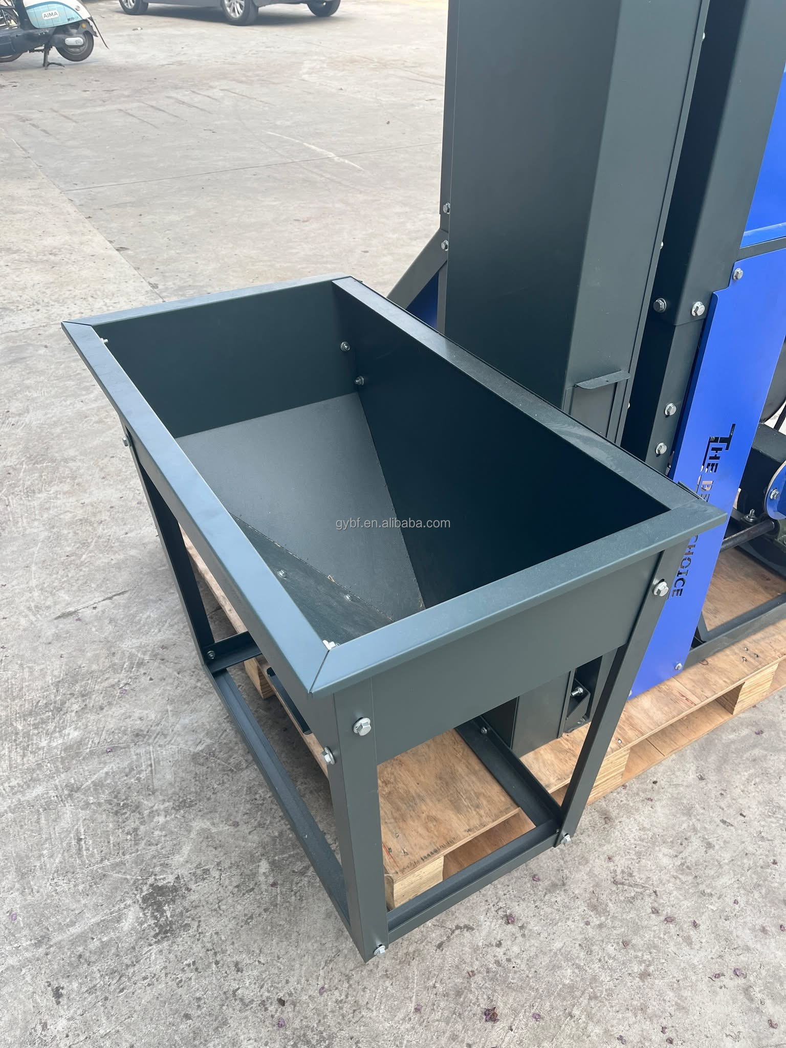 Combined Paddy Cleaner and De-Stoner Rice Mill Processing Machine