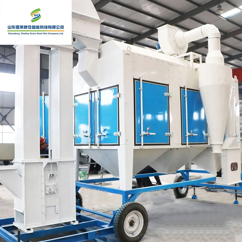 Grain Soybean Corn Paddy Pre Cleaning Machine Equipment View