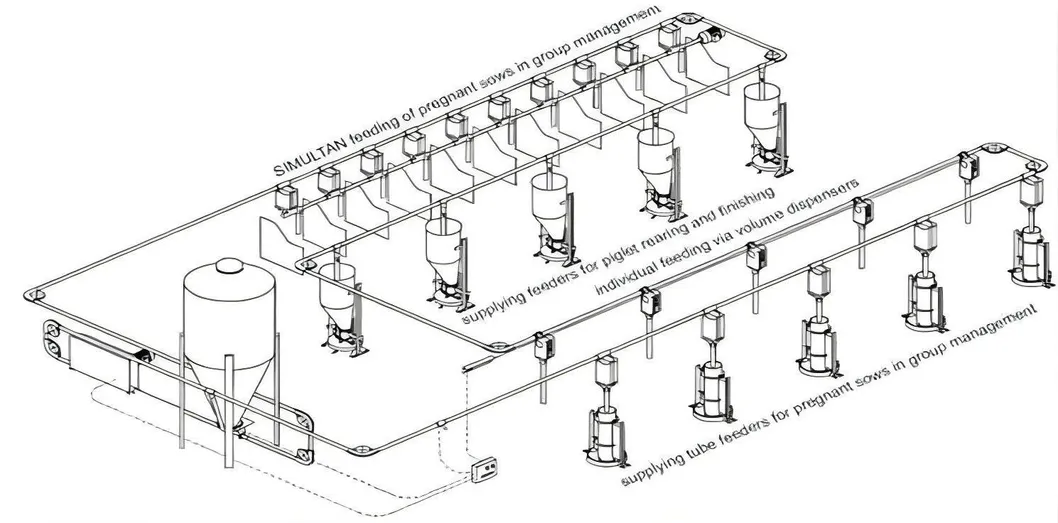 Poultry Farming Equipment Hot Galvanized 1000 Tons Wheat Corn Rice Grain Storage Galvanized Steel Silo Used in Poultry Automatic Feeding System