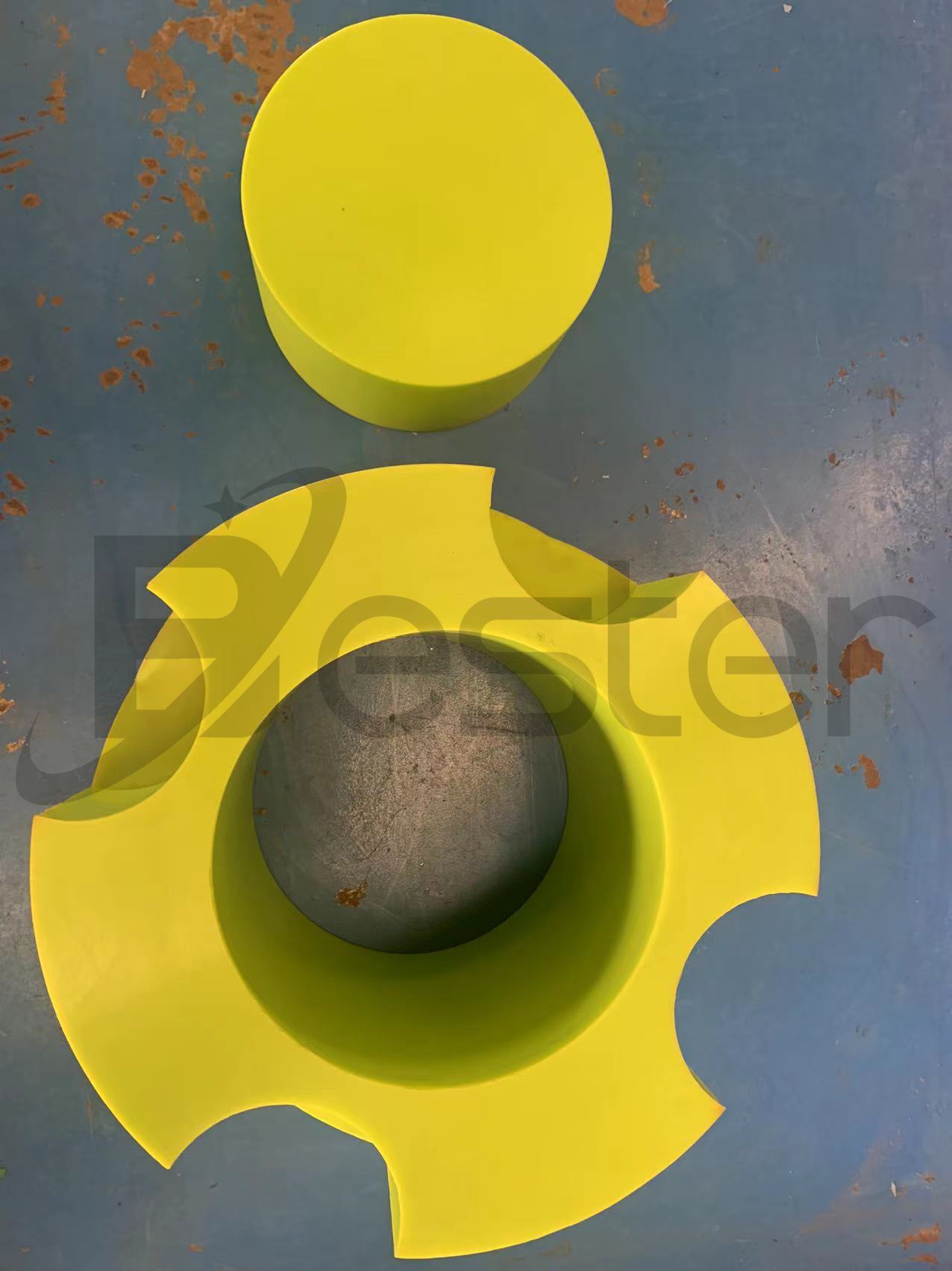 Factory Hot Sales Shandong Polyurethane Material Strong Sturdy Corrosion Resistance Rubber Damper 6 Months Warranty Machinery