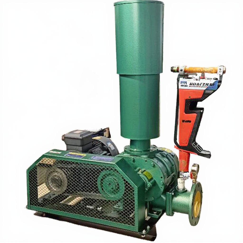 Positive Pressure Dilute Phase Industrial Pneumatic Conveying System Low Noise Blowers