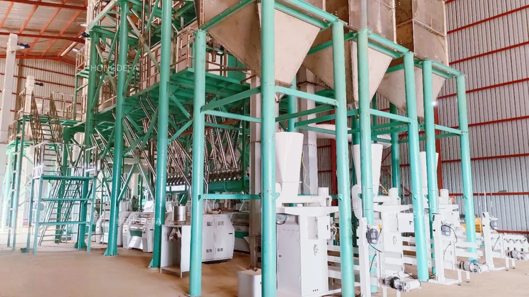 200T wheat flour mill machine