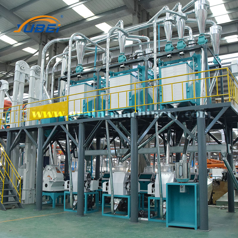 20tpd 50tpd 100tpd Maize Flour Milling Machine Corn Milling Machine Corn Grinding Machine Corn Flour Milling Machine Maize Grinding Mill Machine