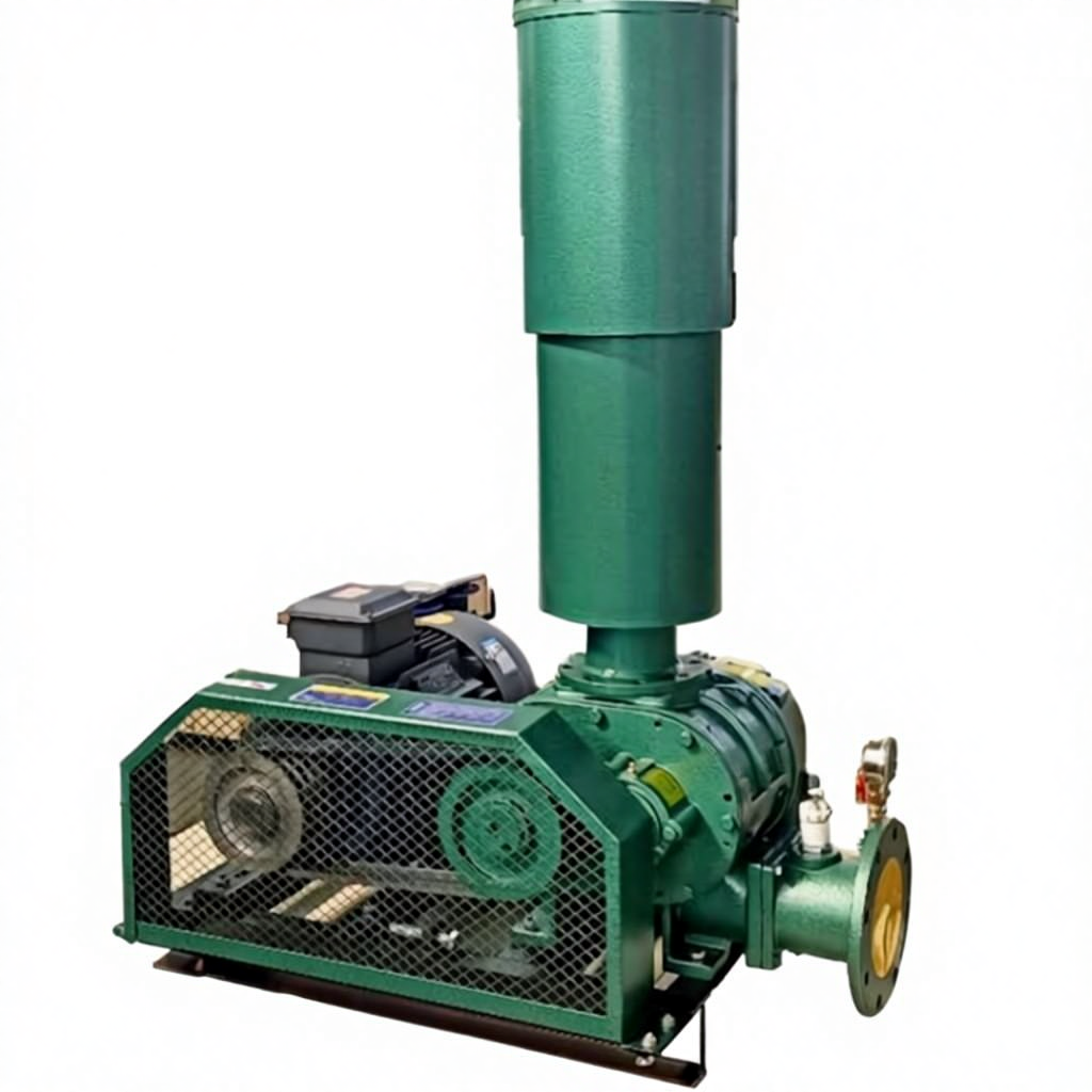 Positive Pressure Dilute Phase Industrial Pneumatic Conveying System Low Noise Blowers