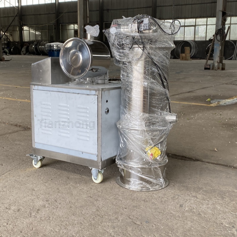 Factory Price Stainless Steel Powder Conveying Sieve System Flour Transport Pneumatic Vacuum Conveyor