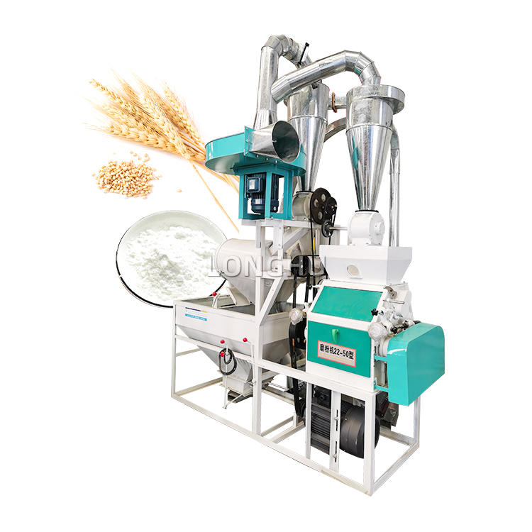 300-500kg Per Hour Wheat Grinding Machine Flour Mill Small Scale Factory Price