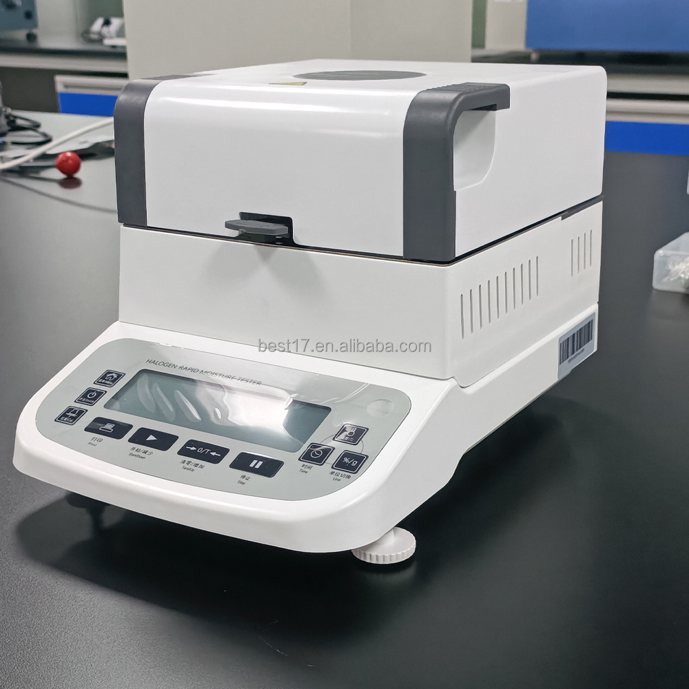 Laboratory Digital Moisture Analyzer Meter for Grain Flour Food Papermaking Testing