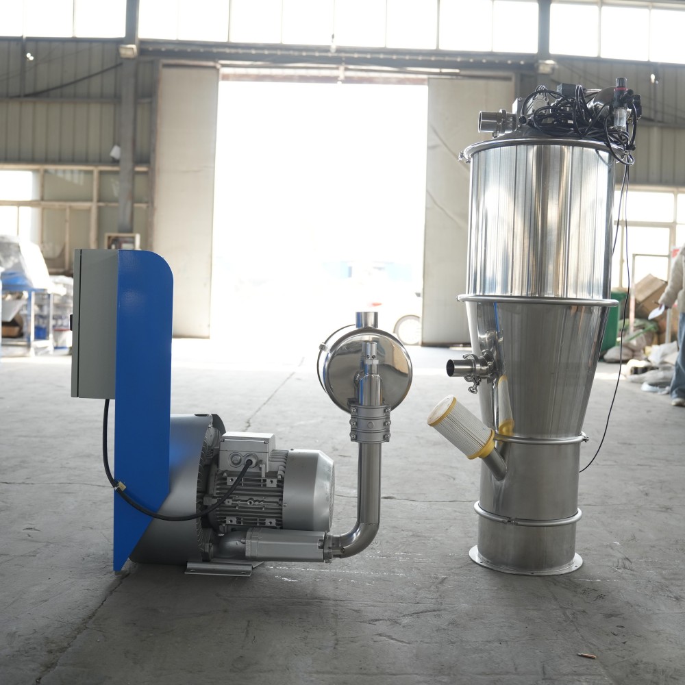 High Quality New Vacuum Conveyor Stainless Steel Pneumatic Conveying System Negative Pressure Transport Machine Dust Free High