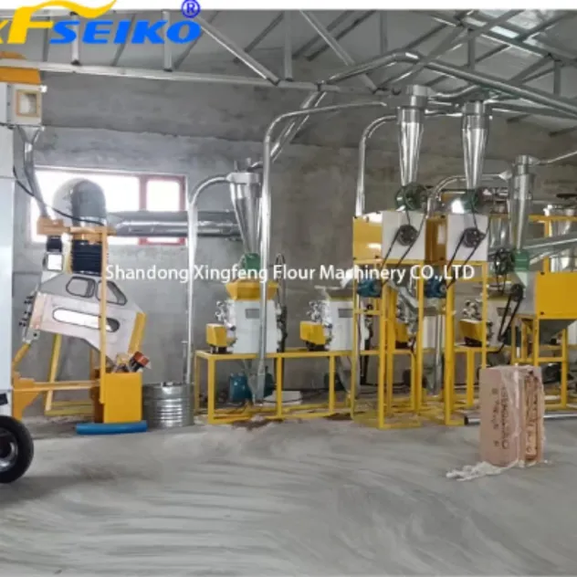 Efficient 30tpd Wheat Flour Milling Machine