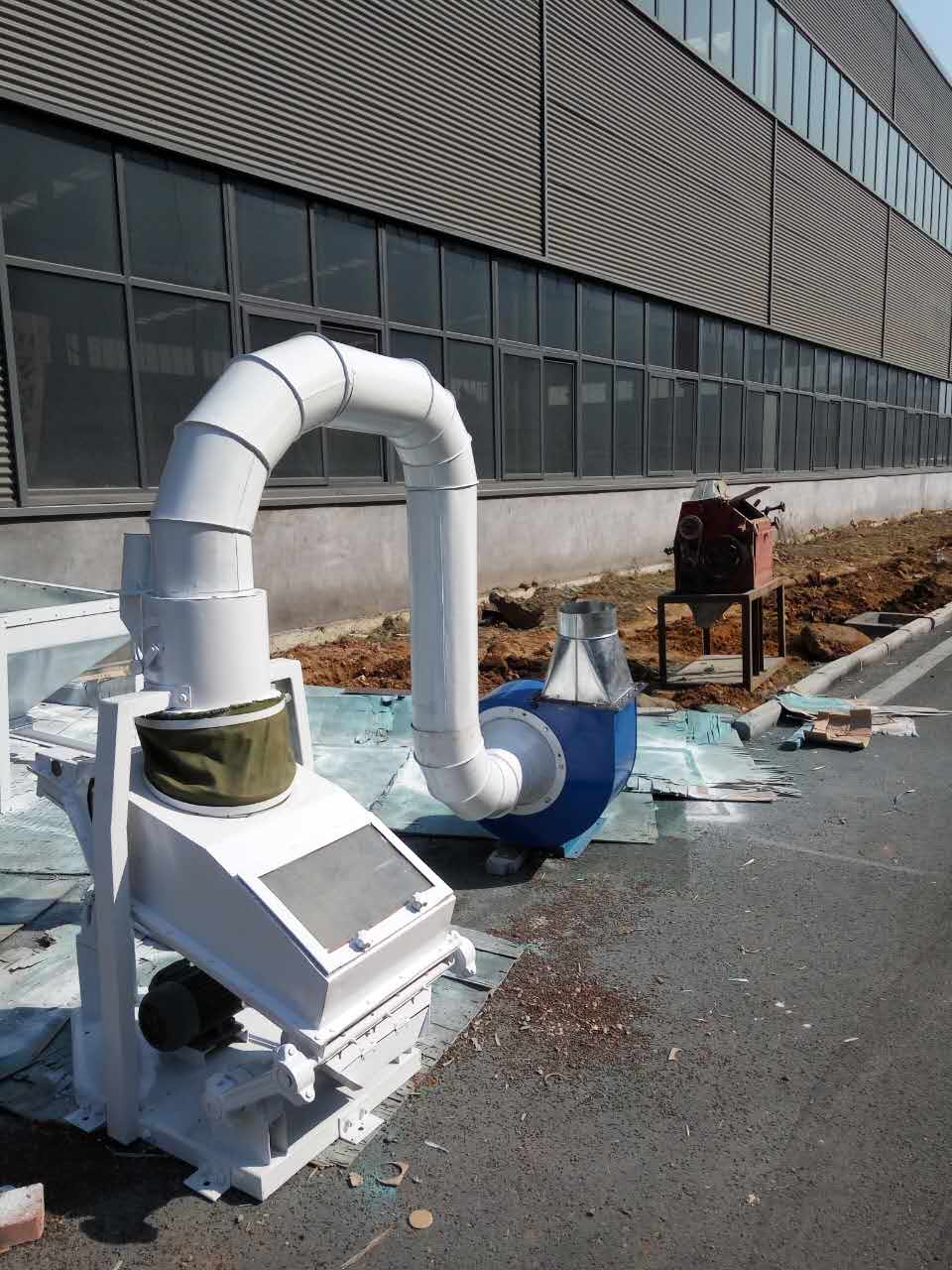 Suction Type Specific Gravity Destoner - Grain Stone Removing Machine for Wheat/Paddy