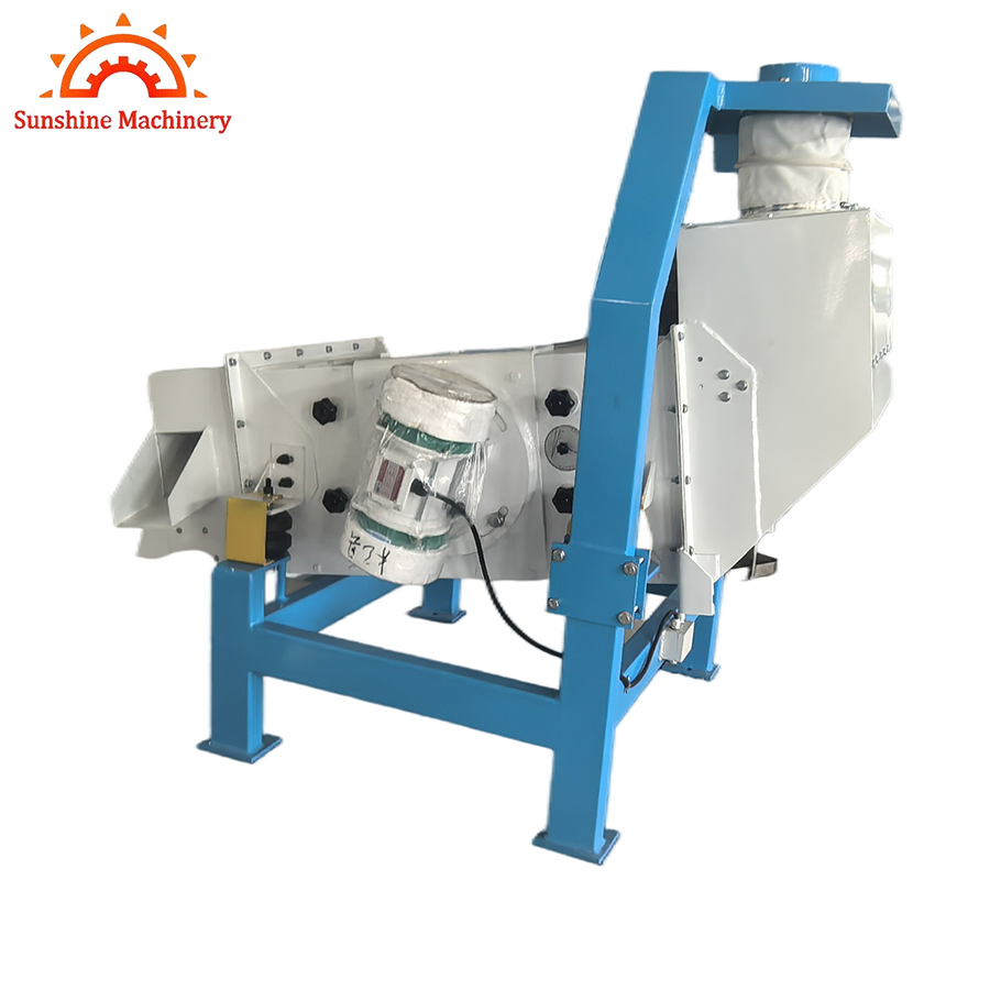 Automatic Vibratory Grain Peanut Coffee Bean Corn Wheat Vibrating Screen Cleaning Equipment