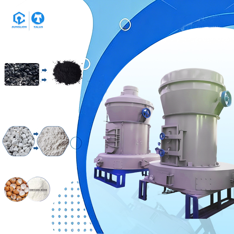 CHANGLI 4R3216 Roller Mill 50T/H Capacity High Voltage Motor for Calcium Carbonate and Ore Powder