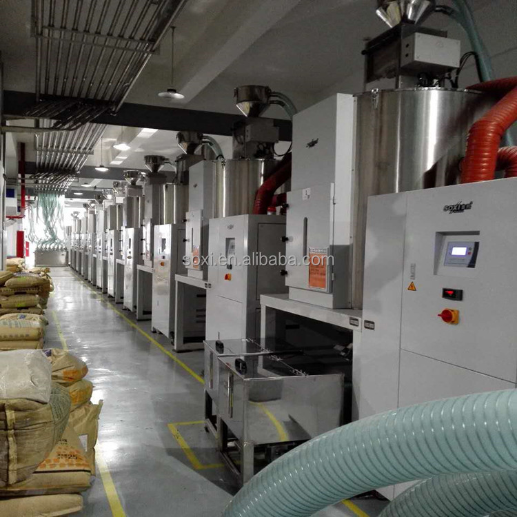 Centralized Vacuum Plastic Granule Pellet Materials Automatic Loading Pneumatic Conveying System