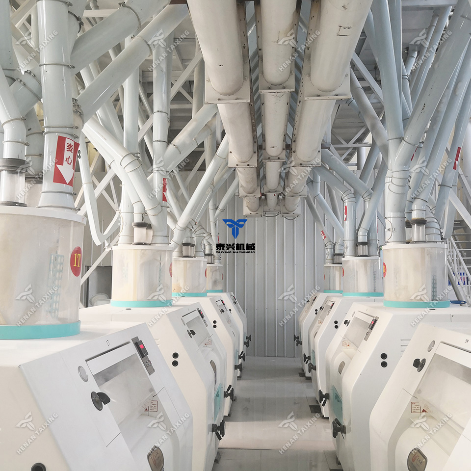 Wheat Flour Processing Equipment Line with Cleaning Tempering Milling Packing