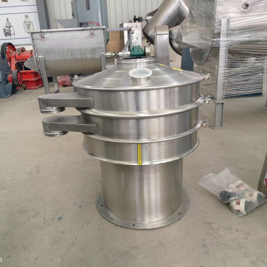 Automated Coconut Flour Powder Electric Rotary Vibrating Sieve Machine