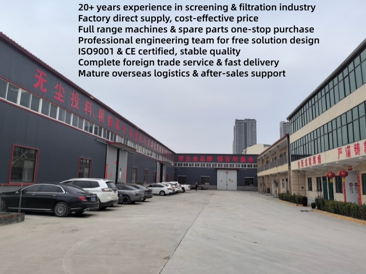 Stainless Steel Cereal Flour Cassava Flour Vibration Sifter Powder Sieve Machine with Gearbox Motor for Chemicals Application
