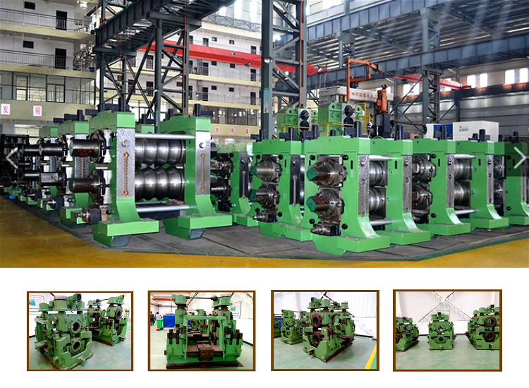 Roughing mill machinery operation