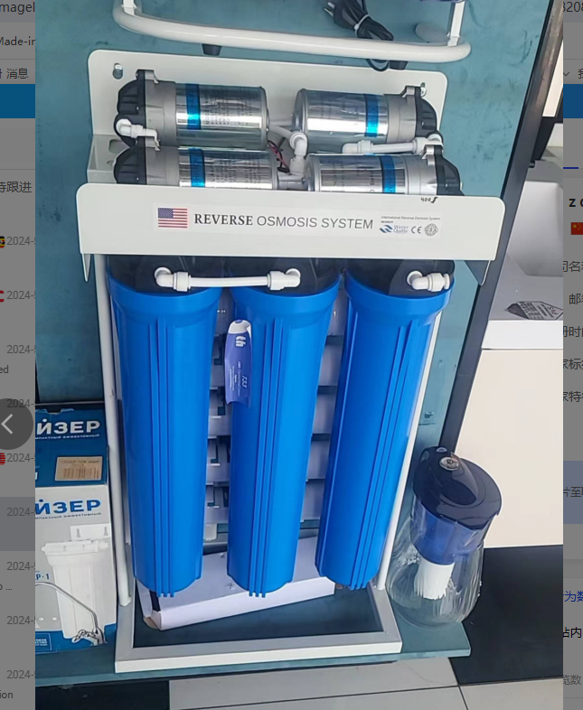 Top Quality Household Complete 5 / 6stages Commerical Kitchen Purifier Home RO Purification Machine 400 Gallon 600GPD