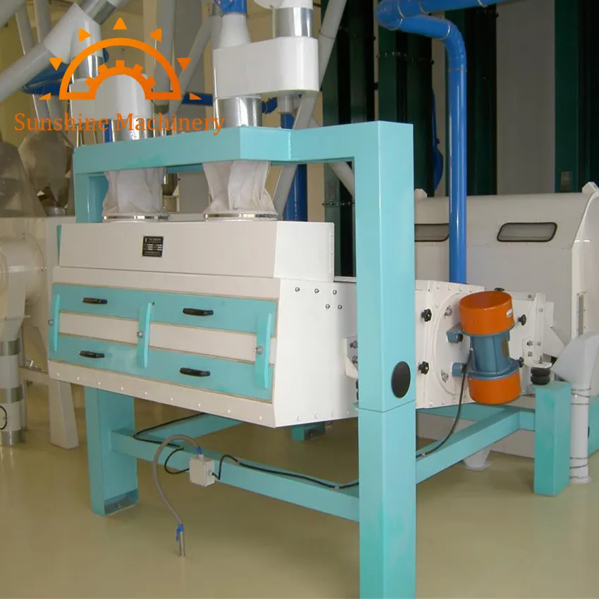 Automatic Vibratory Grain Peanut Coffee Bean Corn Wheat Vibrating Screen Cleaning Equipment