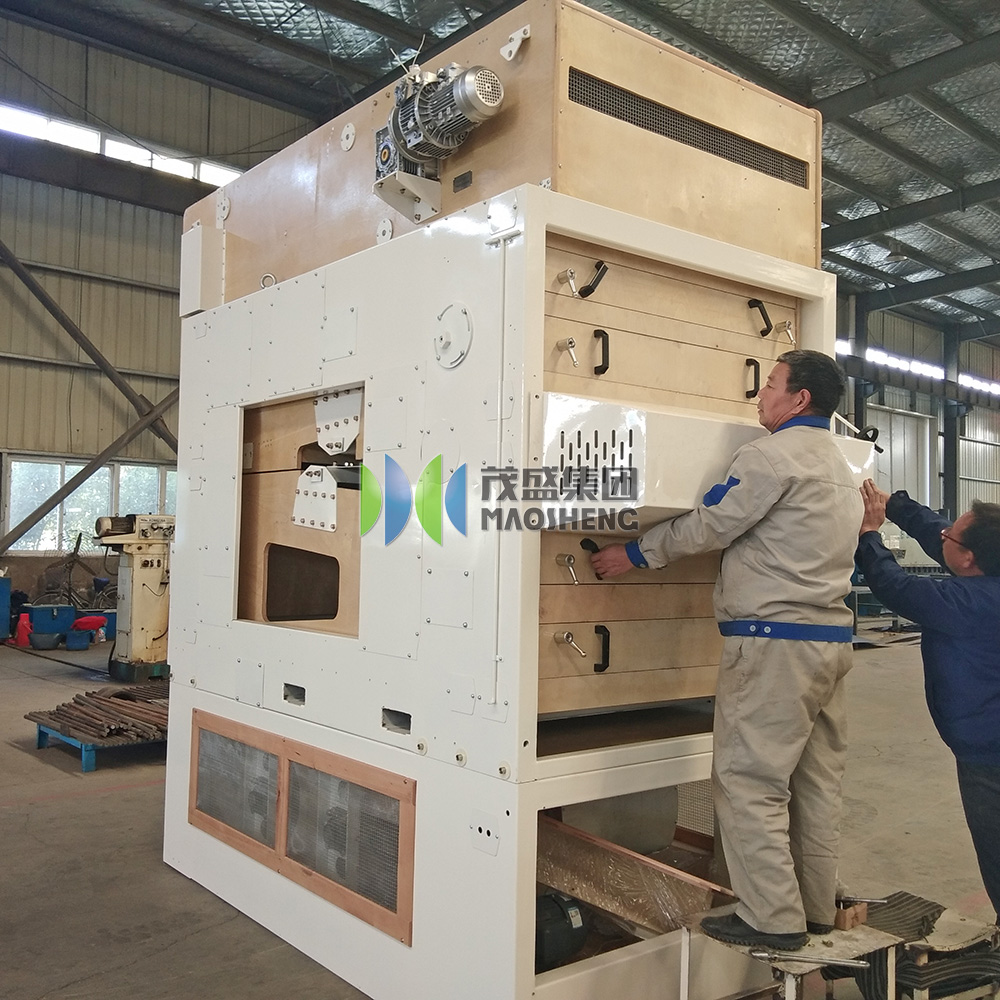 Oilseeds Grain air Screen Cleaner Grader Grain air Screen Cleaner Fine Seed Processing Machine
