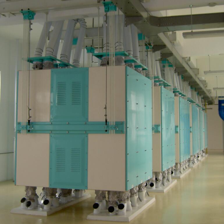 FSFG Wheat Corn Rice Flour Sifter Machine, Eight-compartment Flour square Plansifter, Flour Sieve Flour Sifting Machine