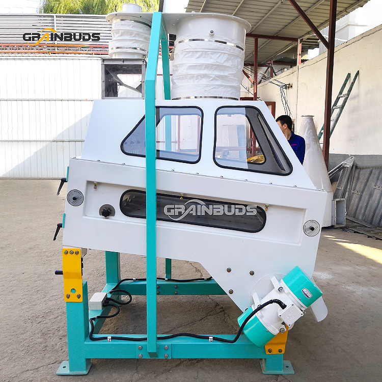 Automatic Sesame Seed Separator Machine Sunflower Seeds Cleaning Machine Gravity De-stoner for Grain