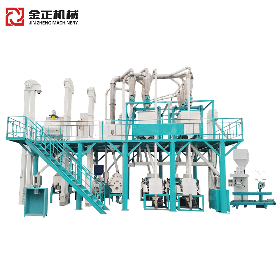 Factory 30 50 80 100 200 300 Tons Per Day Tpd Maize Corn Meal Semolina Grits Flour Grinder Gringding Making Peeling Mill Milling Machine Price Kenya Zimbabwe