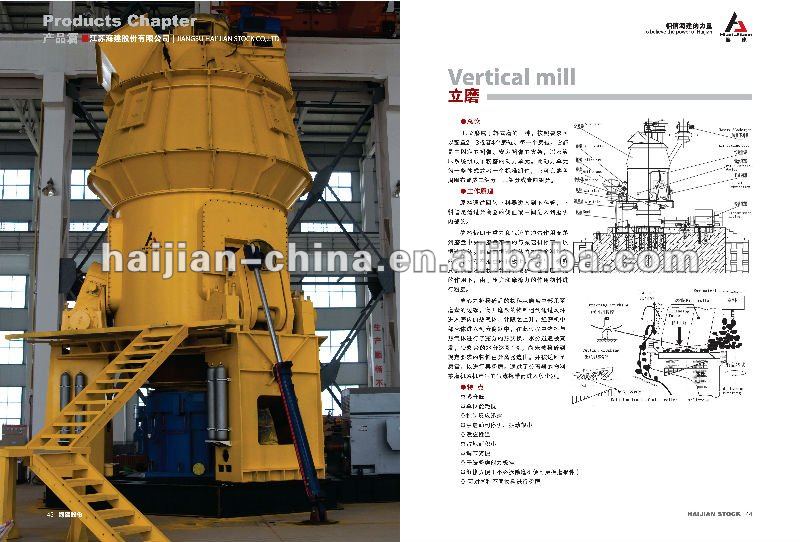 Vertical Roller Mill Layout