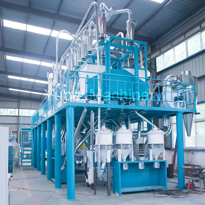 10tons 20tons 50tons 100tons Complete Automatic Maize Corn Grits Flour Mill Machine Maize Corn Milling Mill Machine Maize Corn Flour Milling Machines Price
