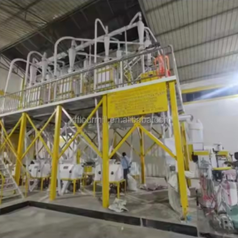 Reliable 40tpd-50tpd Wheat Milling Equipment with Advanced Cleaning and Processing Technology