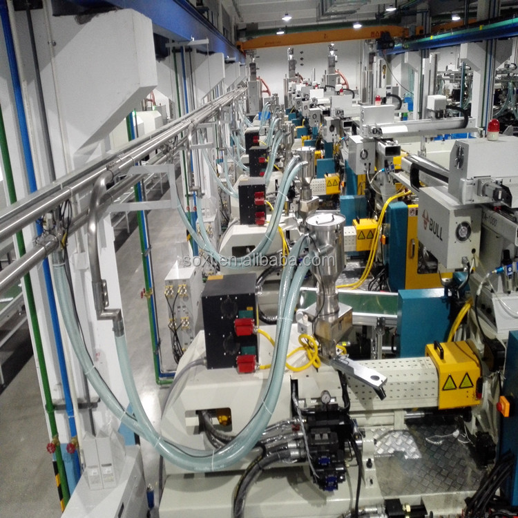 Centralized Vacuum Plastic Granule Pellet Materials Automatic Loading Pneumatic Conveying System