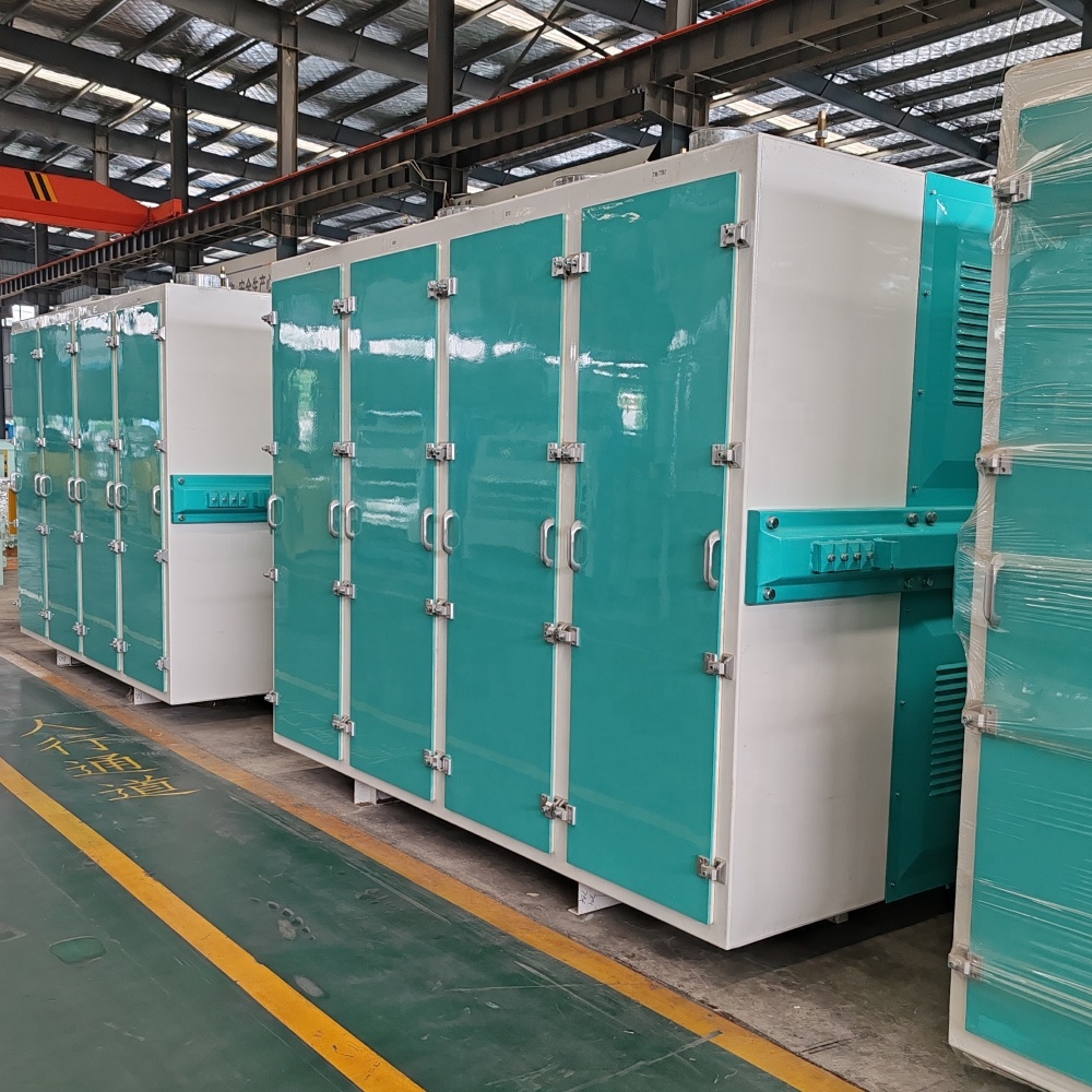 FSFG Wheat Corn Rice Flour Sifter Machine, Eight-compartment Flour square Plansifter, Flour Sieve Flour Sifting Machine