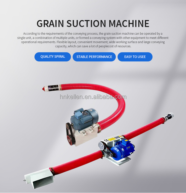 Agriculture grain suction machine
