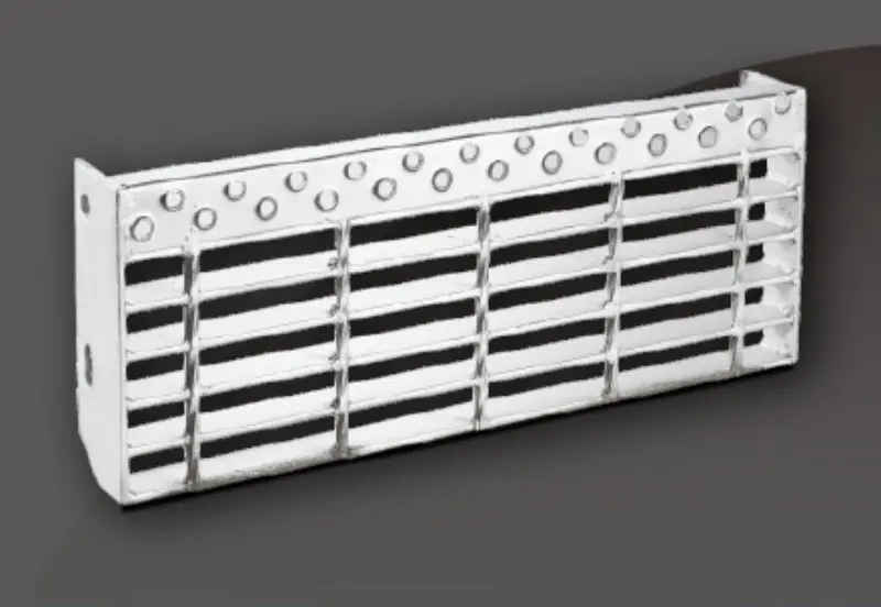 CE Certification GALVANIZED INDUSTRIAL STEEL STRUCTURE STAIR TREAD JT8 Suppliers, Factory
