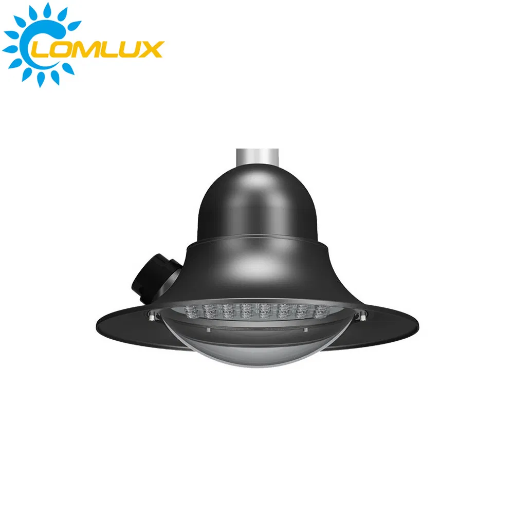 170lm/W ضوء عمود LED من الألمنيوم المصبوب 30W 40W 60W 90W مصباح إضاءة حديقة مثبت على عمود مع عدسة