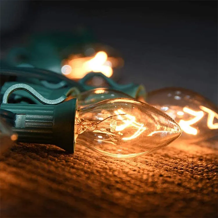 إضاءة خيط LED مقاومة للماء للحدائق والمنتزهات والفناء
