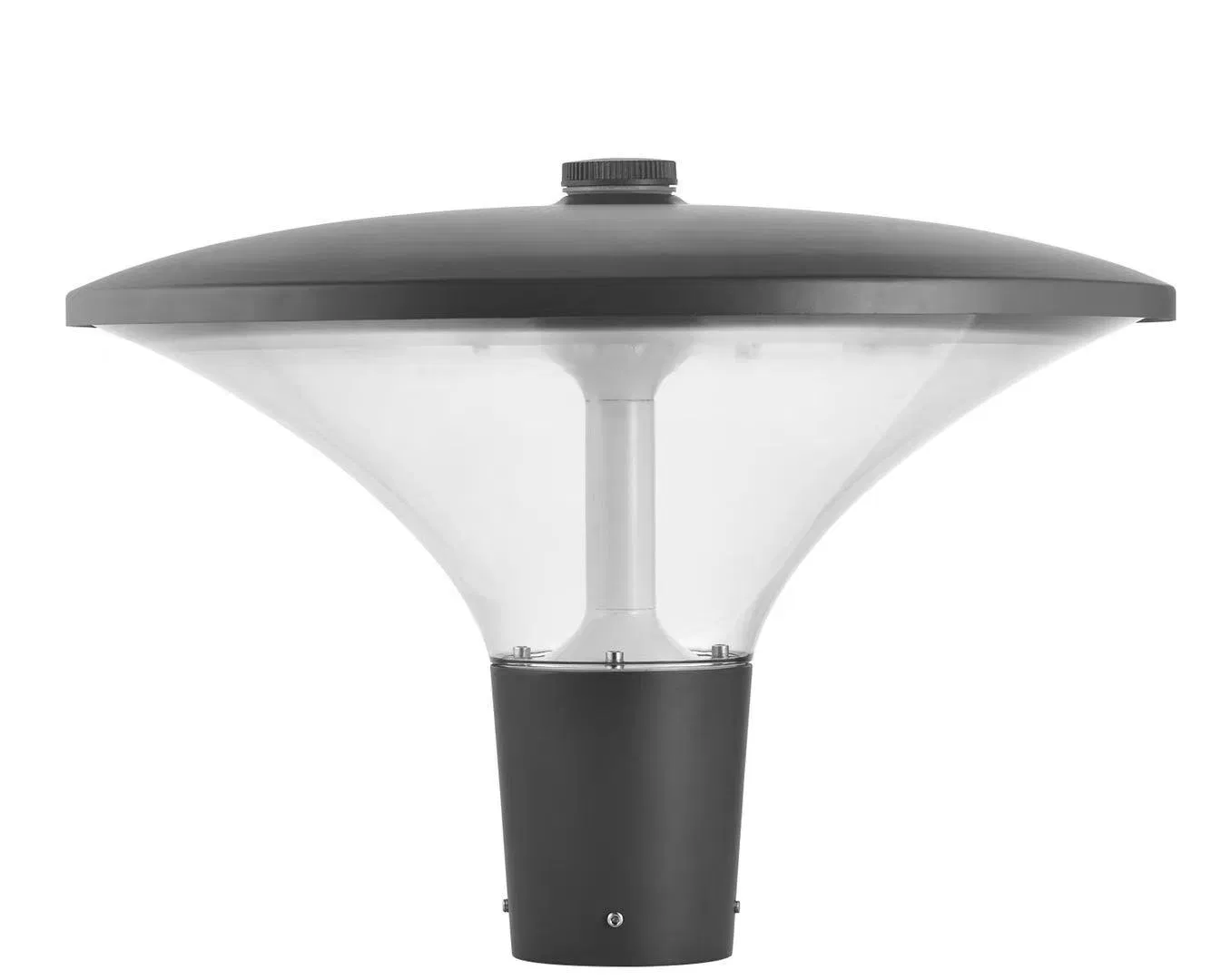 مصباح خارجي LED من الألمنيوم المصبوب P65 مقاوم للماء 30W 40W 60W 90W إضاءة حديقة مثبت على عمود للفناء