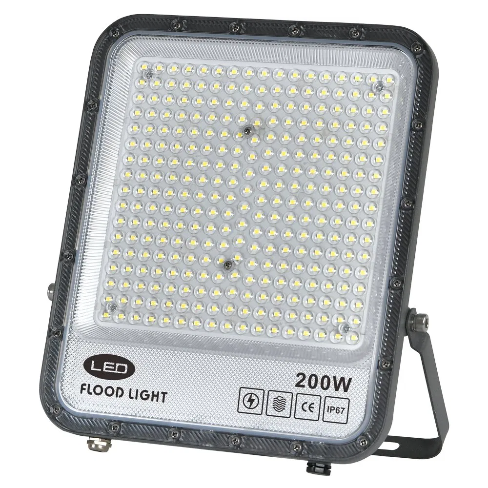 IP67 Ik08 ضوء AC100-265V 300W LED للفيضانات للإضاءة الخارجية لملعب الحدائق المناظر الطبيعية ملعب التنس إضاءة الفناء
