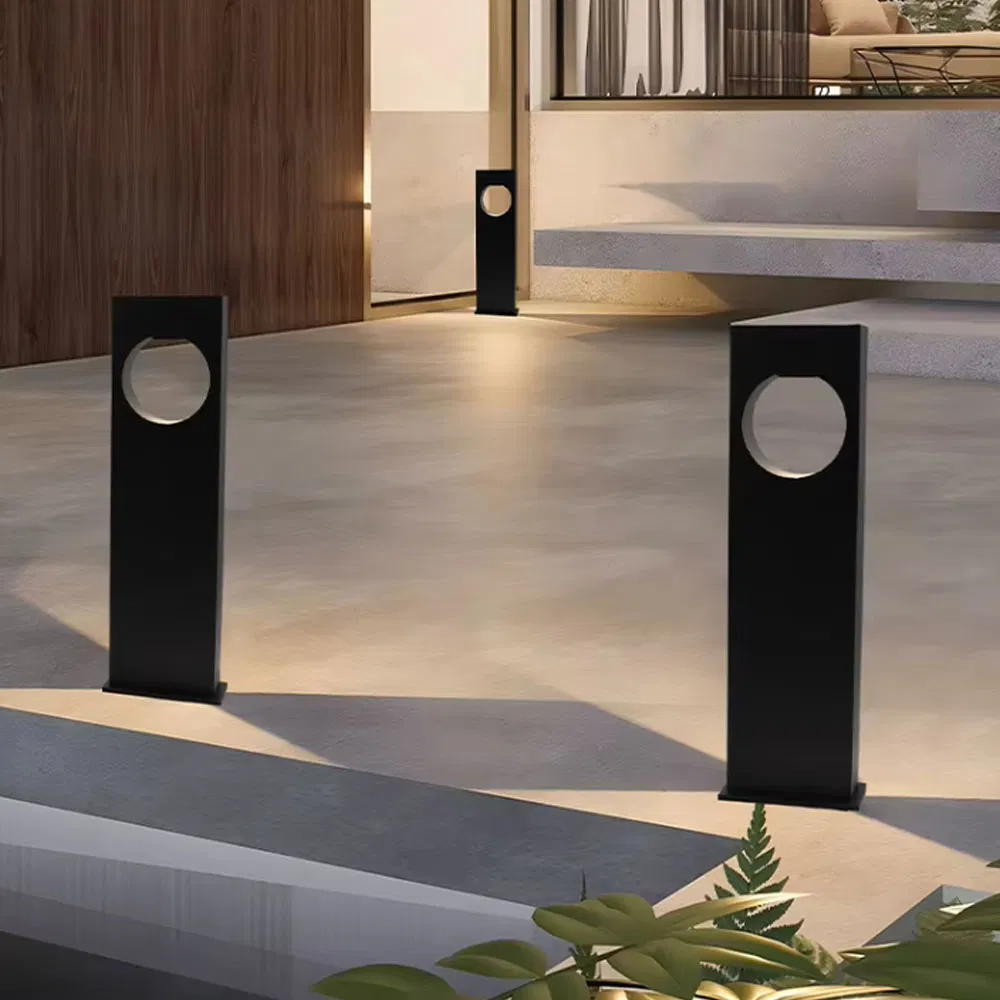 تصميم حديث فاخر إضاءة مناظر طبيعية مقاومة للماء أضواء ممرات خارجية مصباح حديقة LED كروي