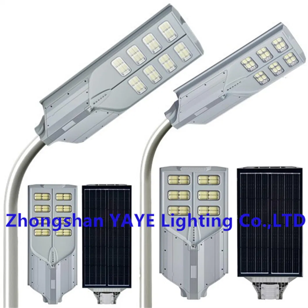 مصنع الطاقة الشمسية في الصين من الألمنيوم 2000/1000/800/600/500W/400/300/200/100W مستشعر LED IP66 شارع خارجي متكامل مع كاميرا مصباح حديقة LED COB من ABS مصباح فيضان على الجدار للطريق