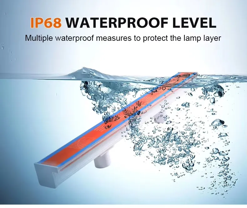 مستوى IP68 المقاوم للماء