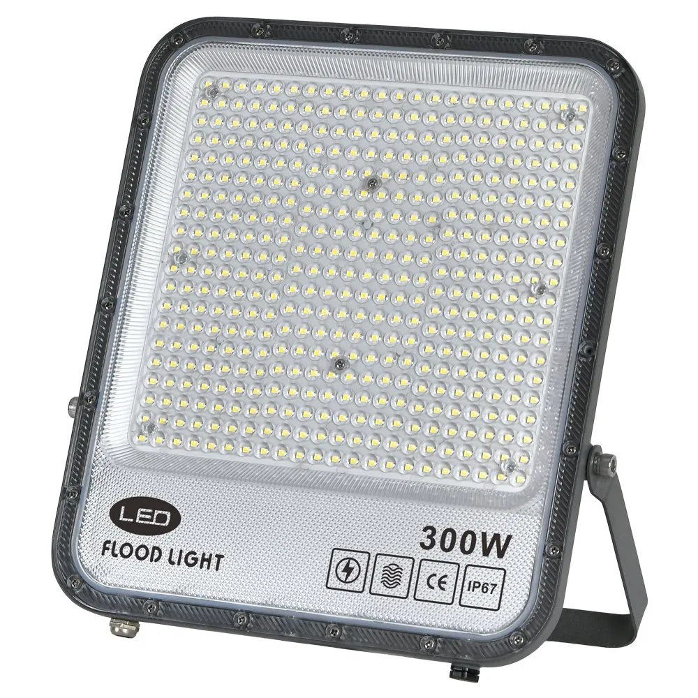 IP67 Ik08 ضوء AC100-265V 300W LED للفيضانات للإضاءة الخارجية لملعب الحدائق المناظر الطبيعية ملعب التنس إضاءة الفناء