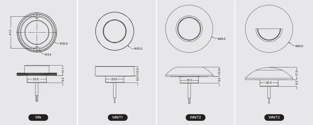 سعر المصنع 12V IP65 ضوء ممر LED مقاوم للماء ضوء مدفون تحت الأرض للحدائق والأرصفة مع تعديل زاوية الإضاءة الديناميكية