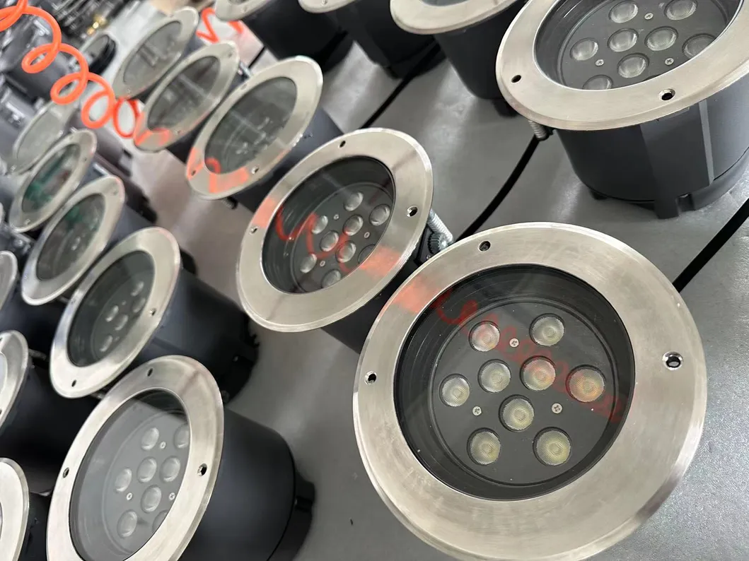 ضوء أرضي LED، IP65 مصباح خارجي مضاد للماء