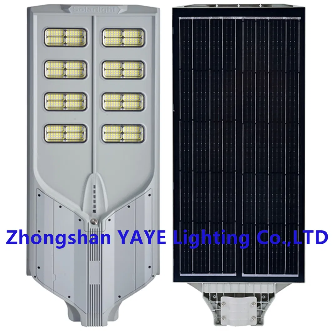 مصنع الطاقة الشمسية في الصين من الألمنيوم 2000/1000/800/600/500W/400/300/200/100W مستشعر LED IP66 شارع خارجي متكامل مع كاميرا مصباح حديقة LED COB من ABS مصباح فيضان على الجدار للطريق