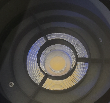 مصباح الفيضانات الدائري من الألمنيوم المصبوب LED للحدائق الخارجية 60W/72W/80W/Color RGB/RGBW أبيض بارد أبيض دافئ