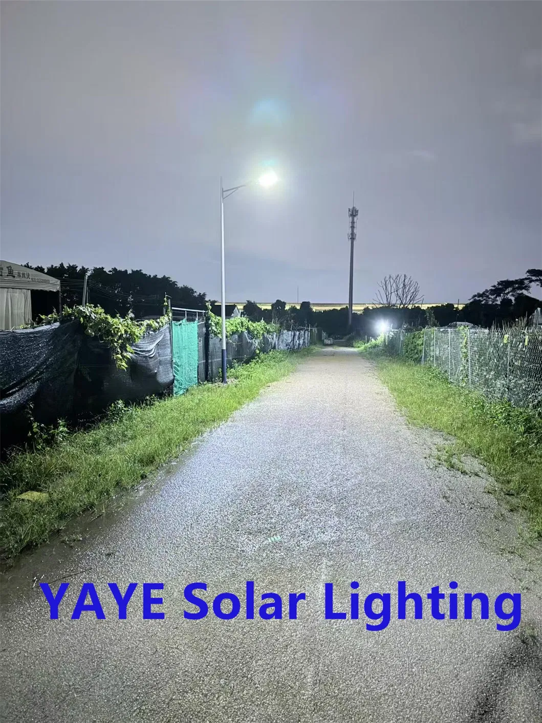 مصنع الطاقة الشمسية في الصين من الألمنيوم 2000/1000/800/600/500W/400/300/200/100W مستشعر LED IP66 شارع خارجي متكامل مع كاميرا مصباح حديقة LED COB من ABS مصباح فيضان على الجدار للطريق