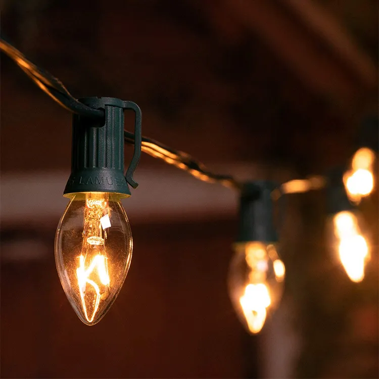 إضاءة خيط LED مقاومة للماء للحدائق والمنتزهات والفناء